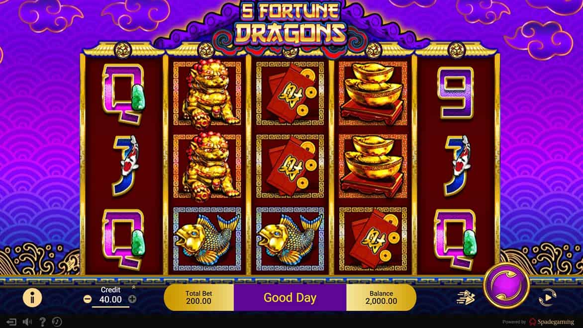 5 Fortune Dragons Keberuntungan Rejeki Cuan Mengalir Deras